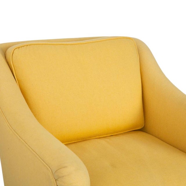 Fabric Chair in Yellow from Bielefeld Workshops For Sale - Image 6 of 17