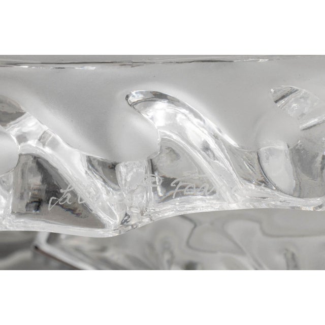 Lalique Champs-Elysees Two-Tier Chandelier For Sale - Image 17 of 18