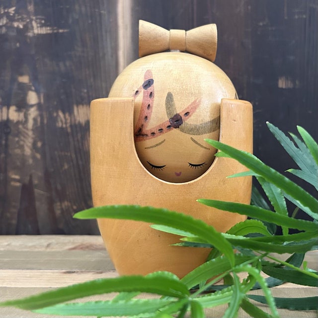 Vintage Kokeshi by Harumasa Tanaka, 1960s For Sale - Image 9 of 13