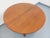 Vintage Scandinavian Round Teak Dining Table, 1960s For Sale - Image 6 of 18