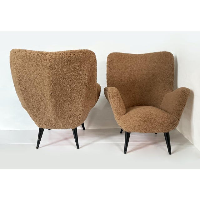 Vintage Lounge Chairs, 1960, Set of 2 For Sale - Image 4 of 10