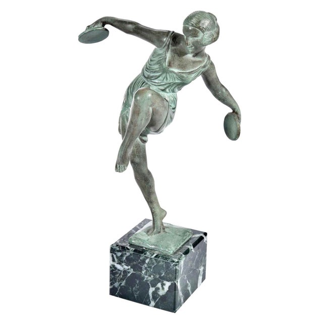 Pierre Le Faguays Pierre Le Faguays (Fayral) Art Deco Bronze For Sale - Image 4 of 9