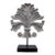 Vintage Hand-Carved Acanthus Leaf Architectural Remnant on Stand For Sale