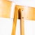 French Blonde Beech & Bentwood Dining Chairs attributed to Baumann, 1950s, Set of 4 For Sale - Image 4 of 6