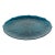 Exuma 11" Azur Blue Glass Plates, Set of 6 For Sale