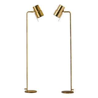 Model G-154 Floor Lamps by Hans-Agne Jakobsson, 1970s, Set of 2 For Sale