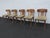 Brown Kreiss Klismos Mid Century Modern Dining Chairs Solid Wood Set of Five 6439a For Sale - Image 8 of 18