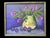 A still Life acrylic painting on canvas and encased in a painted wooden frame Signed by the Artist Featuring vibrant...