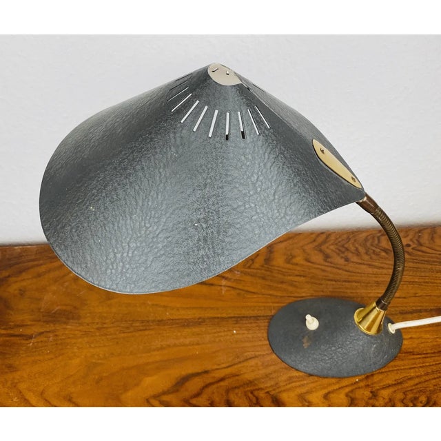 Metal Cobra Desk Lamp from Cosack Leuchten, 1950s For Sale - Image 7 of 11