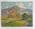 Vintage Early 20th Century Peter Lanz Hohnstedt Landscape Painting For Sale - Image 4 of 6