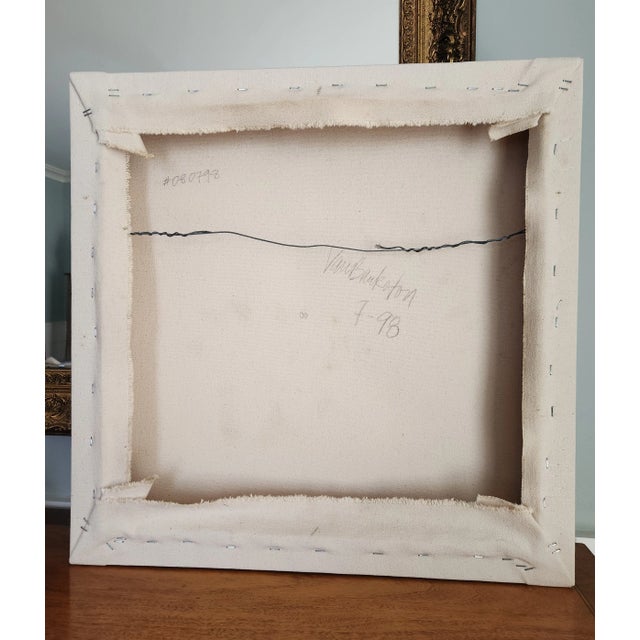 Abstract Painting # 080798 by Van Bankston Minimalism, Abstract, Modern For Sale - Image 3 of 4