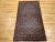 Vintage Persian Kashan Area Rug, Handwoven Floral Pattern, Aqua Blue & Teal Green, 5’ X 8’ For Sale - Image 12 of 12