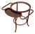 Vienna Secession Bent Oak Wash Shaving Stand by Thonet For Sale