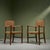 Armchairs with Oak Frames and Seagrass Webbing, Italy, Set of 2 For Sale - Image 5 of 11