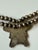 Metal 1970s Native American Silver Kachina Necklace With Turquoise & Coral Chip Inlay For Sale - Image 7 of 9