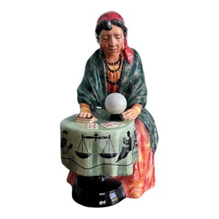 Retired Vintage 1954 Royal Doulton "Fortune Teller" Figurine For Sale