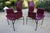 1980s Armchairs in Bordeaux Red Leather by Ross Littell for Matteo Grassi, Steel, Italy, 1980s, Set of 2 For Sale - Image 5 of 18