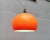 Orange Mid-Century Space Age Italian Zurigo Pendant Lamp by Luigi Massoni for Guzzini For Sale - Image 8 of 18