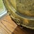 Lg VTG Oriental Brass Serving Tray or Wall Decor Hong Kong W/Hanger + Stand Boho For Sale - Image 12 of 13
