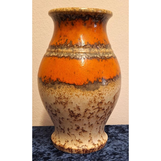 1960s Mid-Century Modern German Ceramic Vase, 1960s For Sale - Image 5 of 5