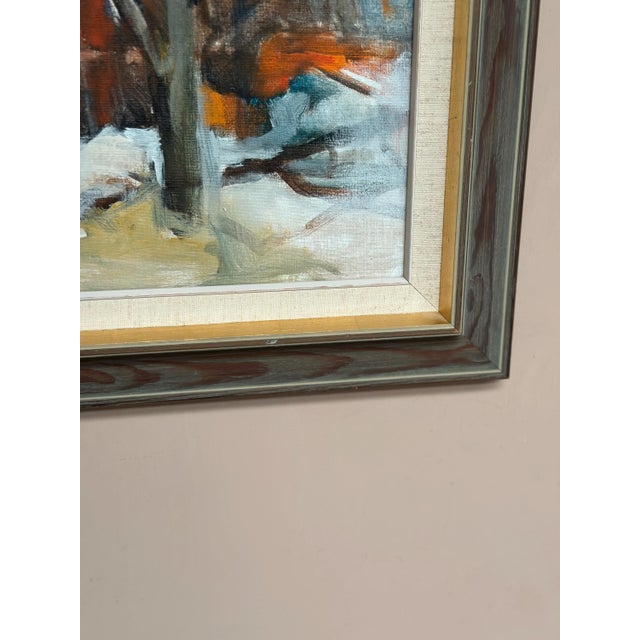 Pia Hesselmark‑campbell, The Forge, 1960s, Oil Painting on Canvas, Framed For Sale - Image 6 of 18