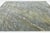 Modern Abstract Rug – Hand-Tufted Wool & Viscose – Blue, Gold, and Grey For Sale - Image 10 of 10