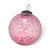 Late 20th Century Late 20th Century Cranberry Glass Kugel-Style Botanical Christmas Ornaments, Set of 3 For Sale - Image 5 of 18