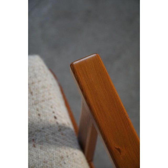 Mid-Century Modern Swedish Three-Seater Sofa in Pine by Carl Malmsten for O.H. Sjögren, 1960s For Sale - Image 12 of 15