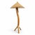 1970s Monumental Coastal Bamboo Floor Lamp For Sale