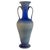 Murano Cobalt Blue Glass Amphora Vase in Scavo Finish by Seguso, Italy, 1970s For Sale - Image 10 of 10