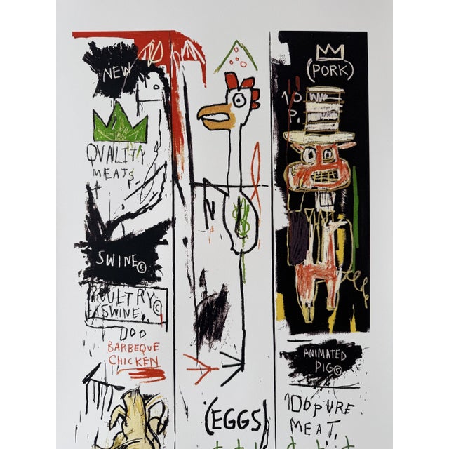 Jean Michel Basquiat, Quality Meats for the Public, 1982, Print For Sale - Image 9 of 9