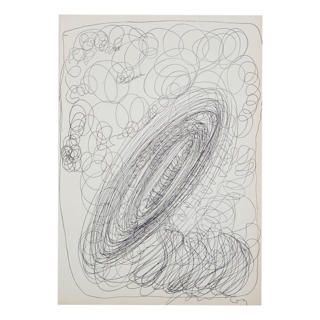 Lucio Fontana, The Impossible Thing, Lithograph For Sale