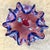 Murano Pink and Blue Glass Bowl For Sale - Image 12 of 18