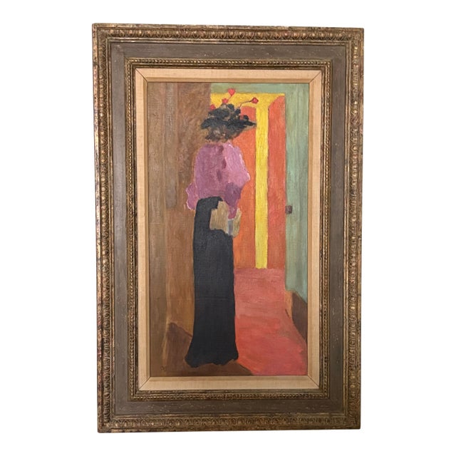 Oil Painting - Edouard Vuillard Style For Sale