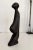 Wood Vintage Fertility Goddess Ebony Wood Hand Carved Modernist Style Sculpture 10" For Sale - Image 7 of 9