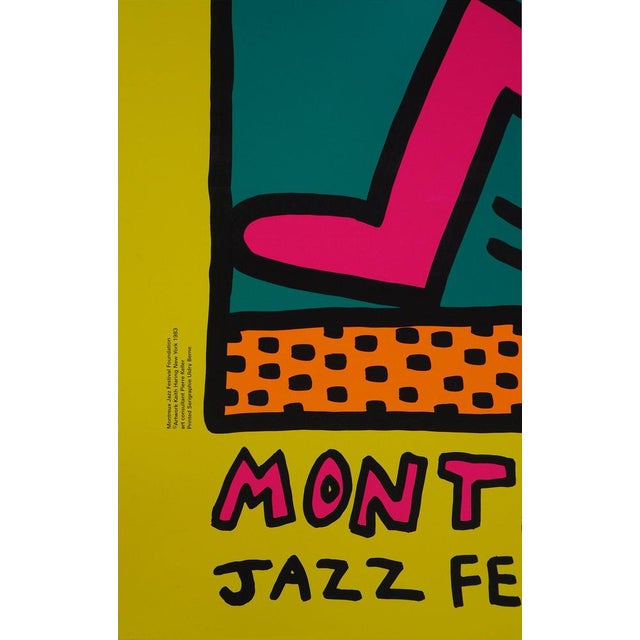 Keith Haring, Swing Yellow Poster, Screen Print For Sale - Image 11 of 12