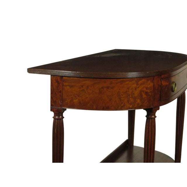 18th-C. American Federal Console Table For Sale - Image 9 of 14