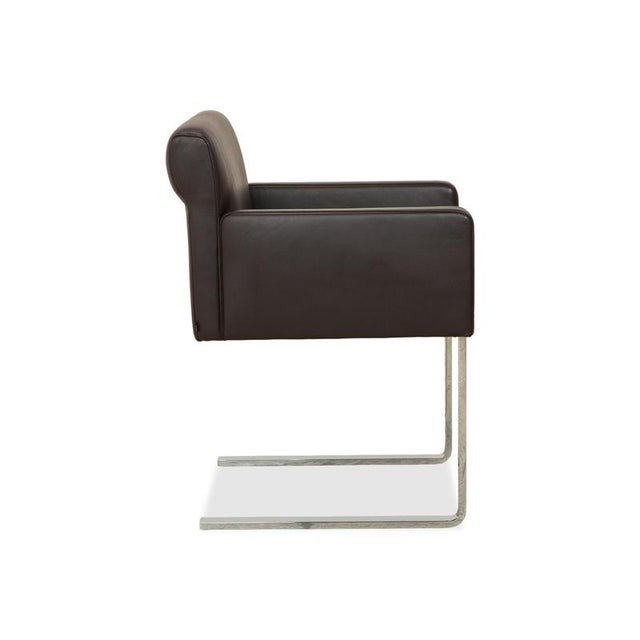 Animal Skin Quant Leather Chairs from COR, Set of 4 For Sale - Image 7 of 11