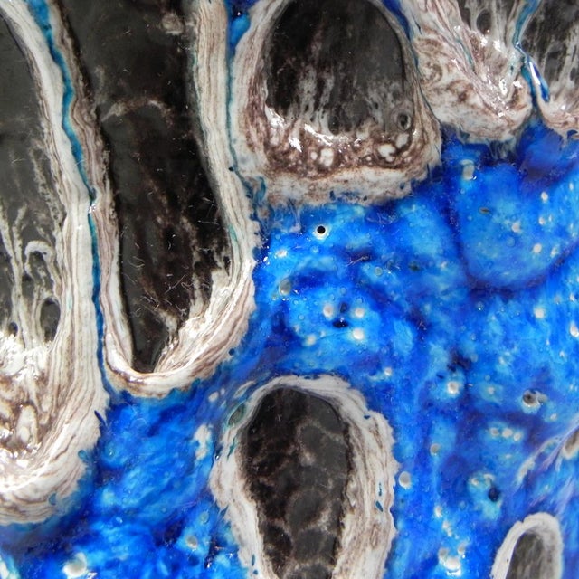 Vintage Fat Lava Vase, 1950s For Sale - Image 11 of 15