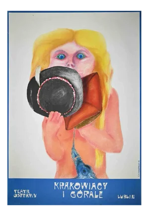 Theatre Osterwy, Vintage Poster, 1974