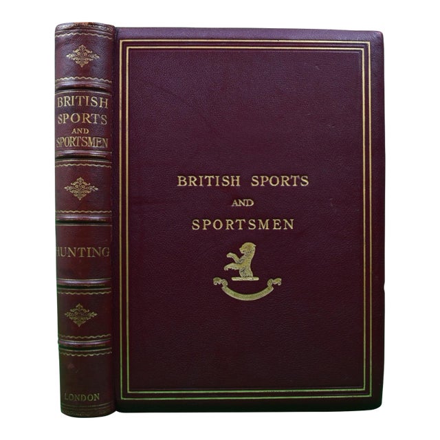 "British Sports and Sportsmen: Hunting" 1935 For Sale