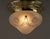Art Deco Ceiling Lamp with Cut Glass, 1920s For Sale - Image 3 of 7