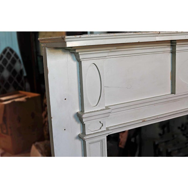 Traditional Antique Federal Mantel For Sale - Image 3 of 8