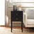 Discover the perfect blend of elegance and utility with the Toby accent table with storage drawers. Crafted from a fusion...