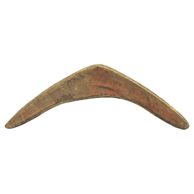Hand-Made Vintage Boomerang, Australia, Mid-20th Century For Sale - Image 5 of 5