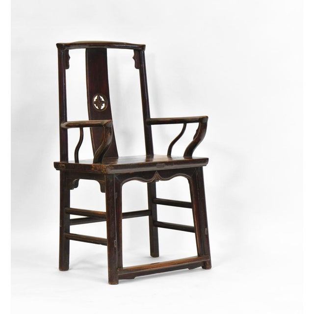 Late 19th Century Chinese Open Armchair For Sale - Image 10 of 16