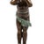 Stone Antique Bronze Boy Figure Blowing a Bugle on Marble Base – Classical Figural Sculpture For Sale - Image 7 of 8