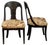 Antique Biedermeier Wood Chairs, Pair For Sale In Los Angeles - Image 6 of 8