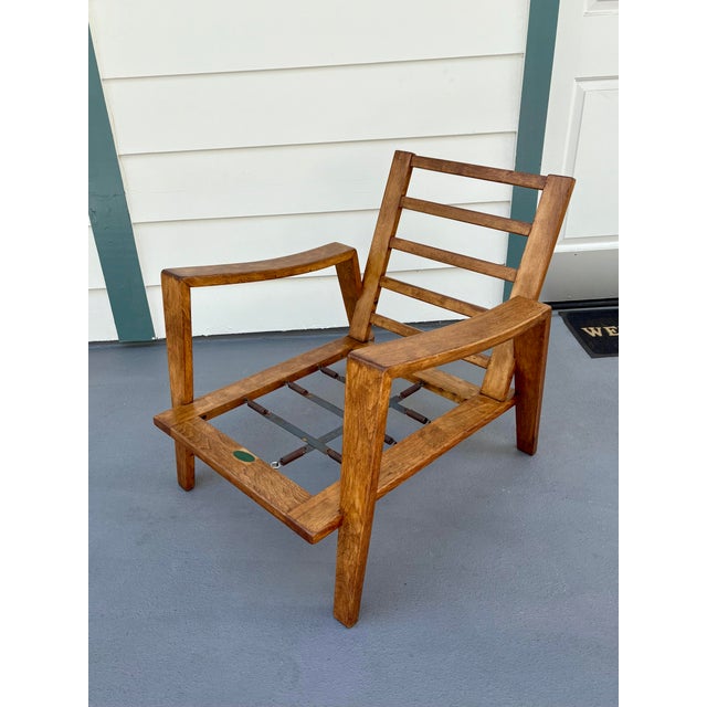 Ivory 1930s Conant Ball Lounge Chair by Russel Wright For Sale - Image 8 of 15