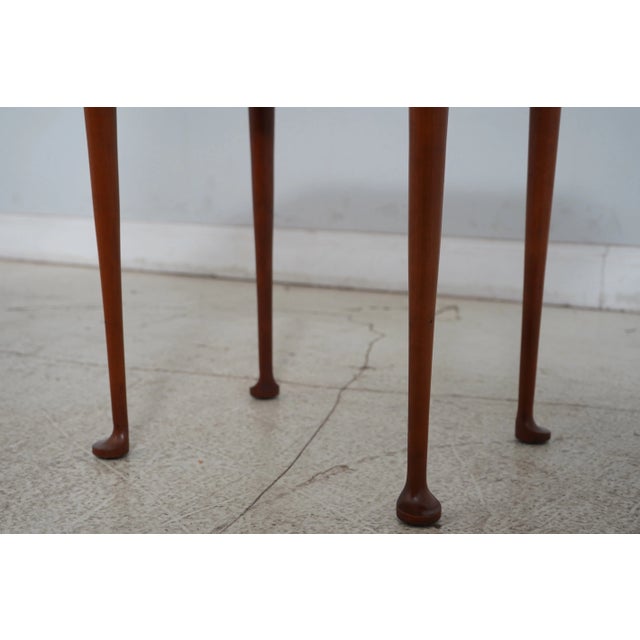 Eldred Wheeler Cherry Spoon Occasional Table For Sale In Philadelphia - Image 6 of 12